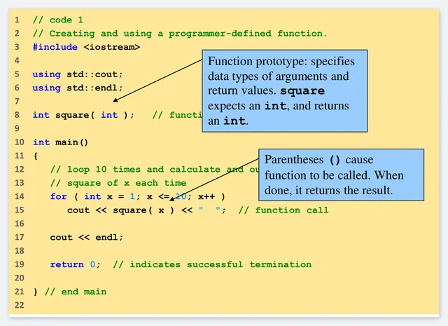 Lecture 19 – User-Defined Functions