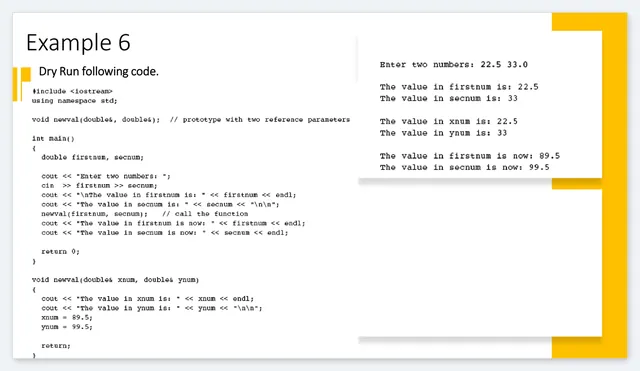 Lecture 21 – Pass by Reference